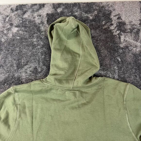 Pact Unisex Caper One For All Hoodie Sweatshirt Fleece M Green Pullover NWT - Picture 10 of 11